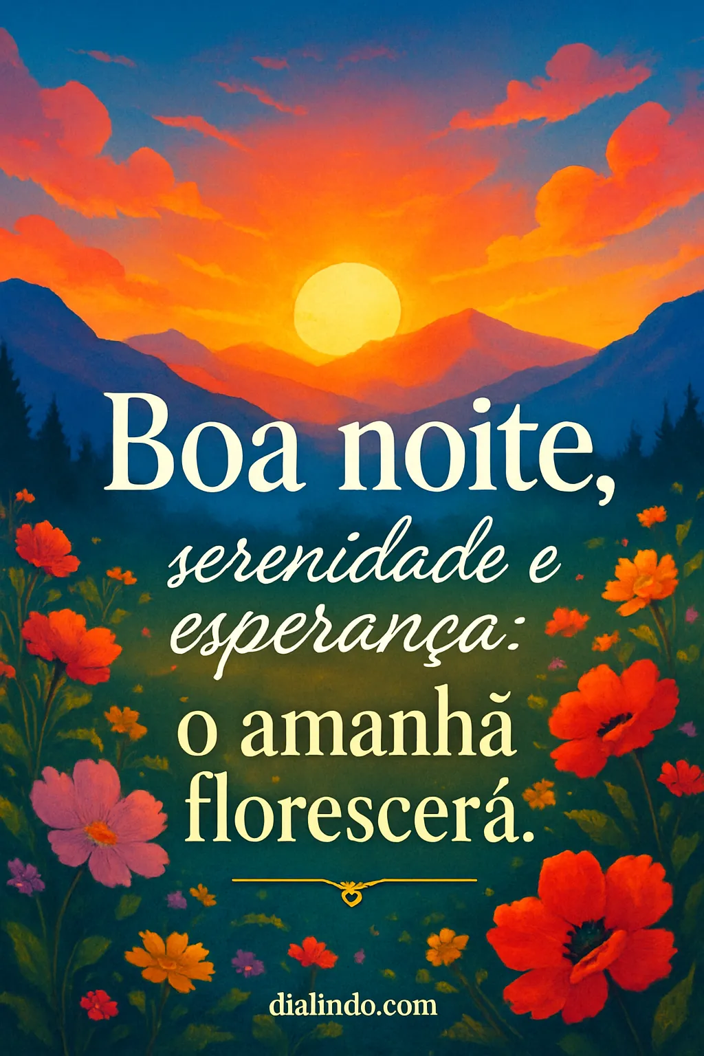 Amanhecer Sereno e Esperançoso