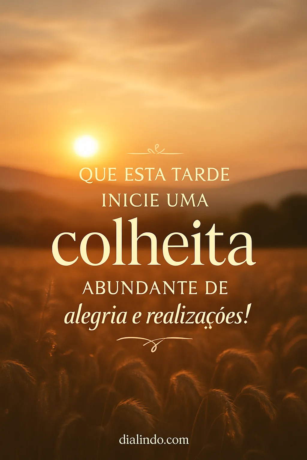 Colheita de Alegria Abundante