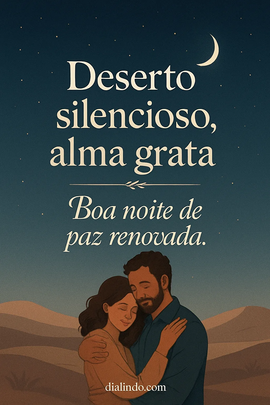 Gratidão Silenciosa do Deserto