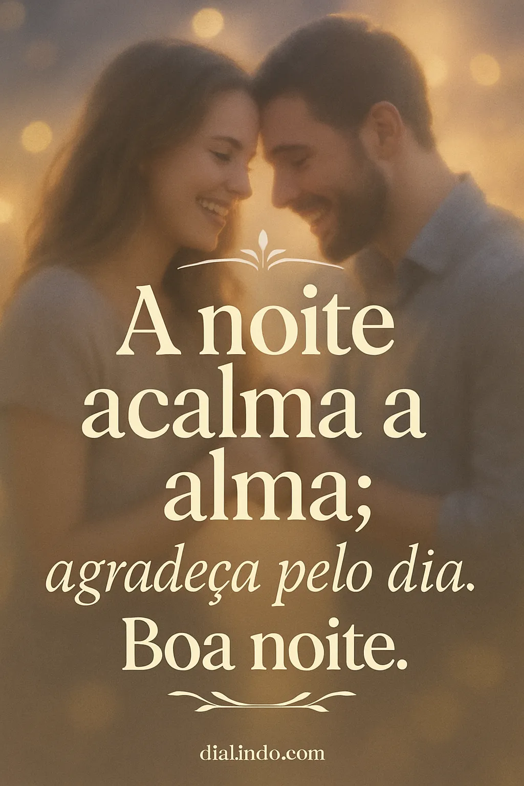 Gratidão Noturna Serenidade