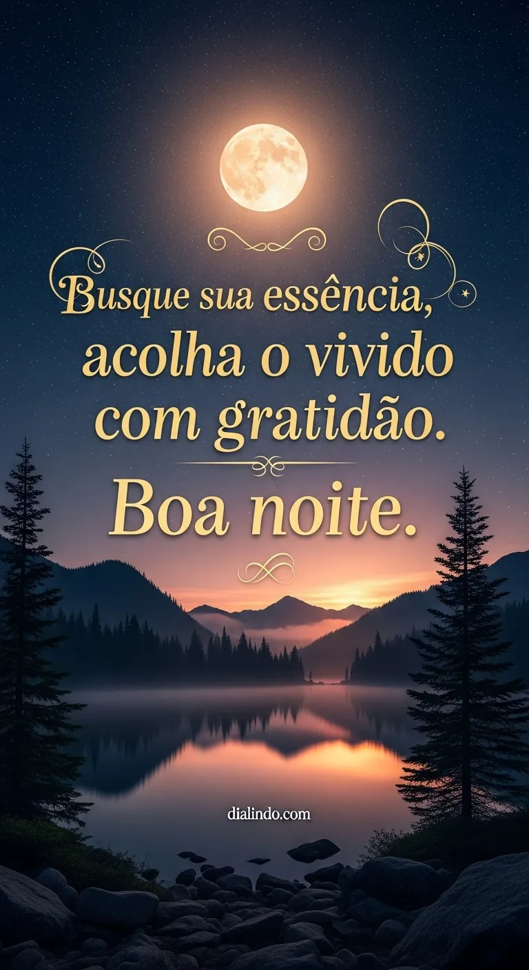 Gratidão Essencial Noturna
