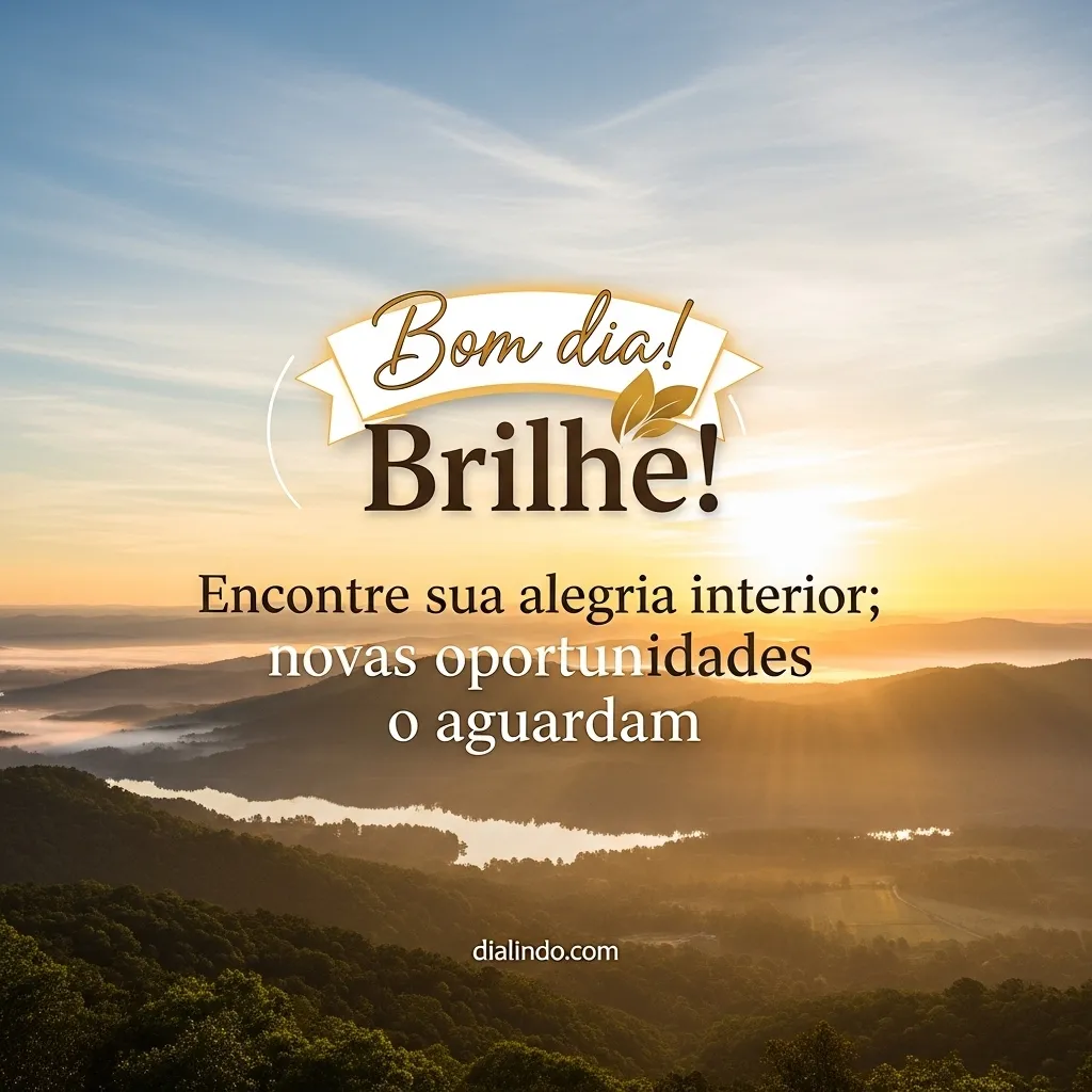 Desperte o seu brilho.