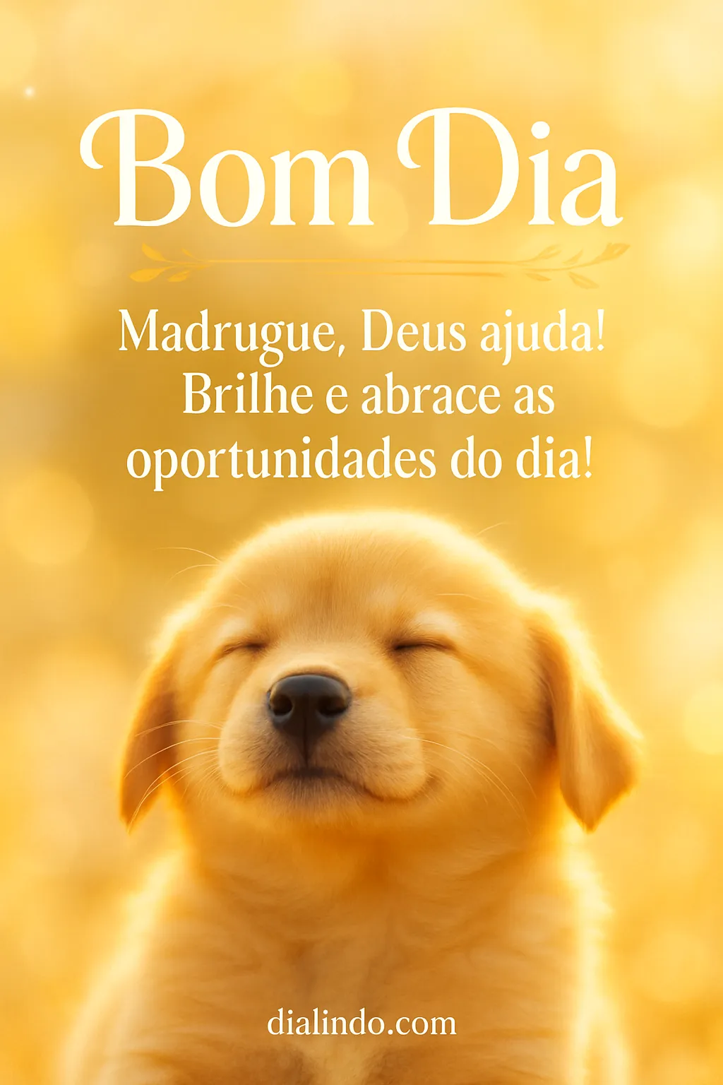 Madrugada: Oportunidade Divina