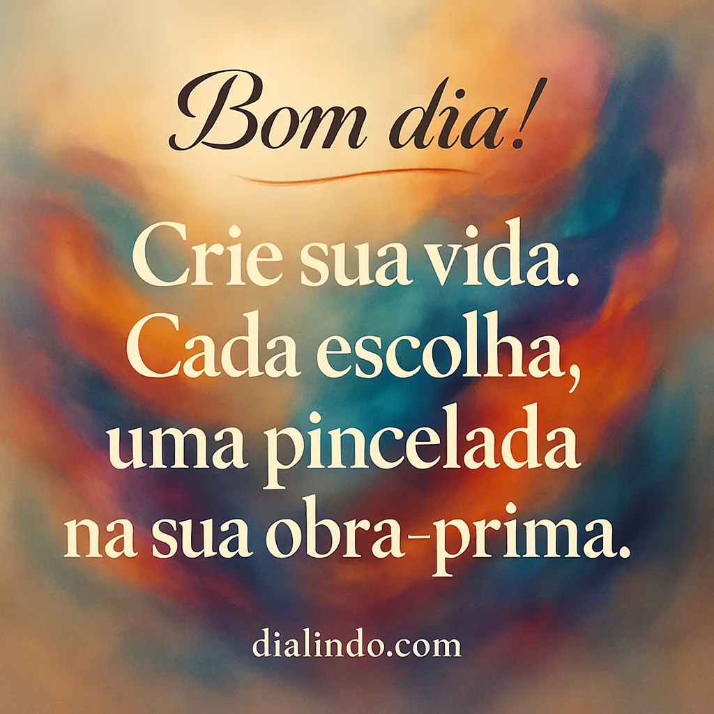 Sua Obra-Prima Diária