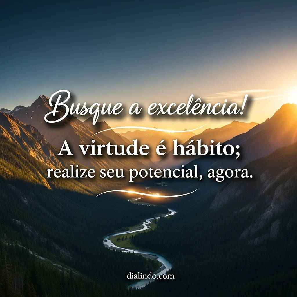Virtude: Hábito da Excelência