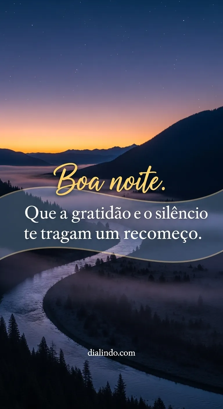 Silêncio Grato: Novo Começo