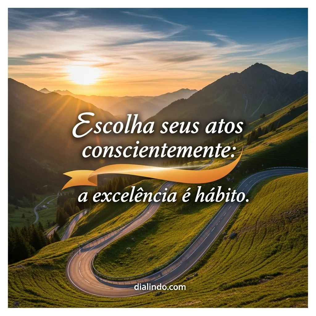 Excelência: Hábito Consciente