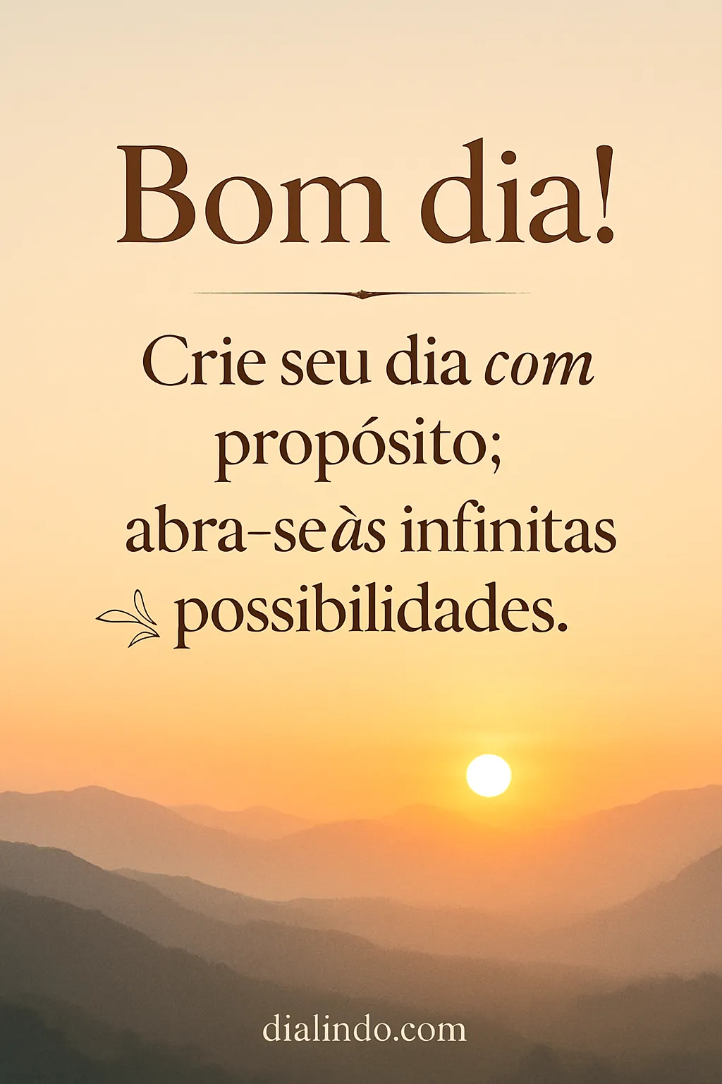 Proósito Infinito: Desperte o Dia