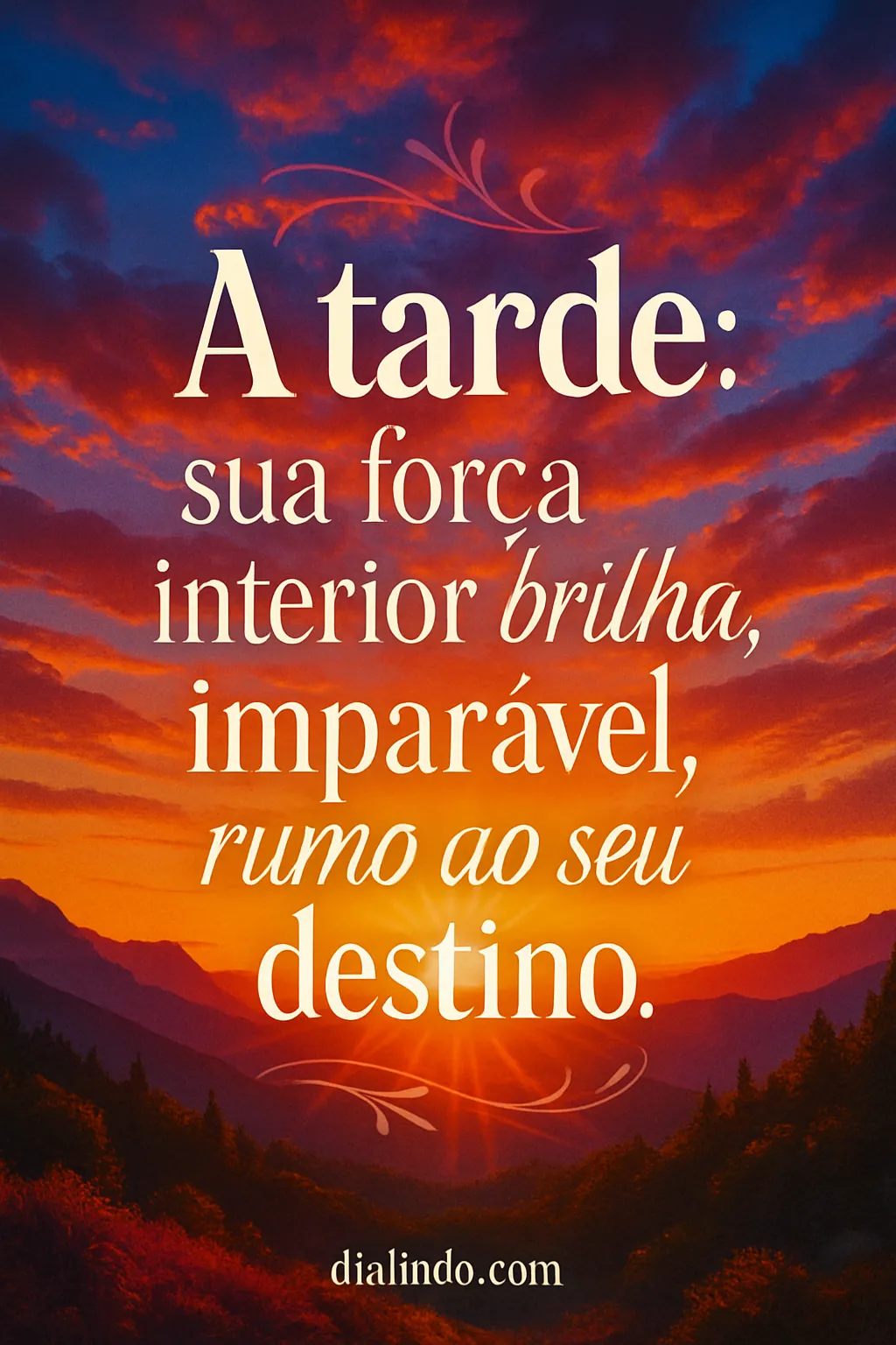 Brilho Inquebrantável da Tarde