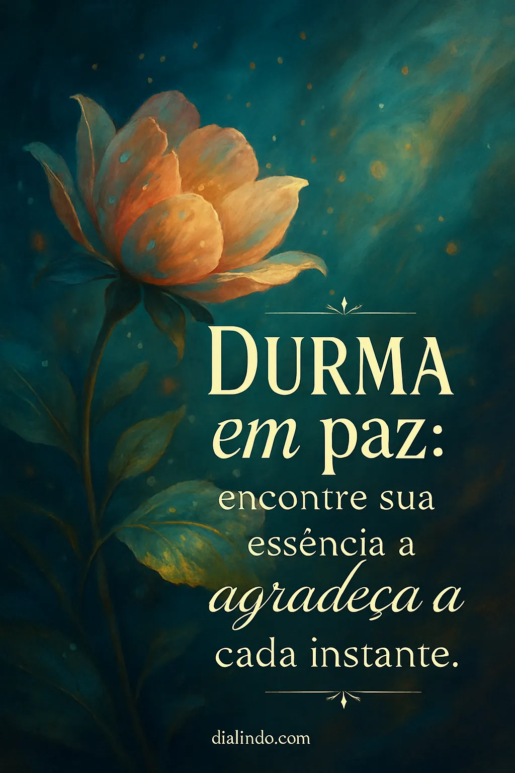 Gratidão Noturna: Encontre sua Essência