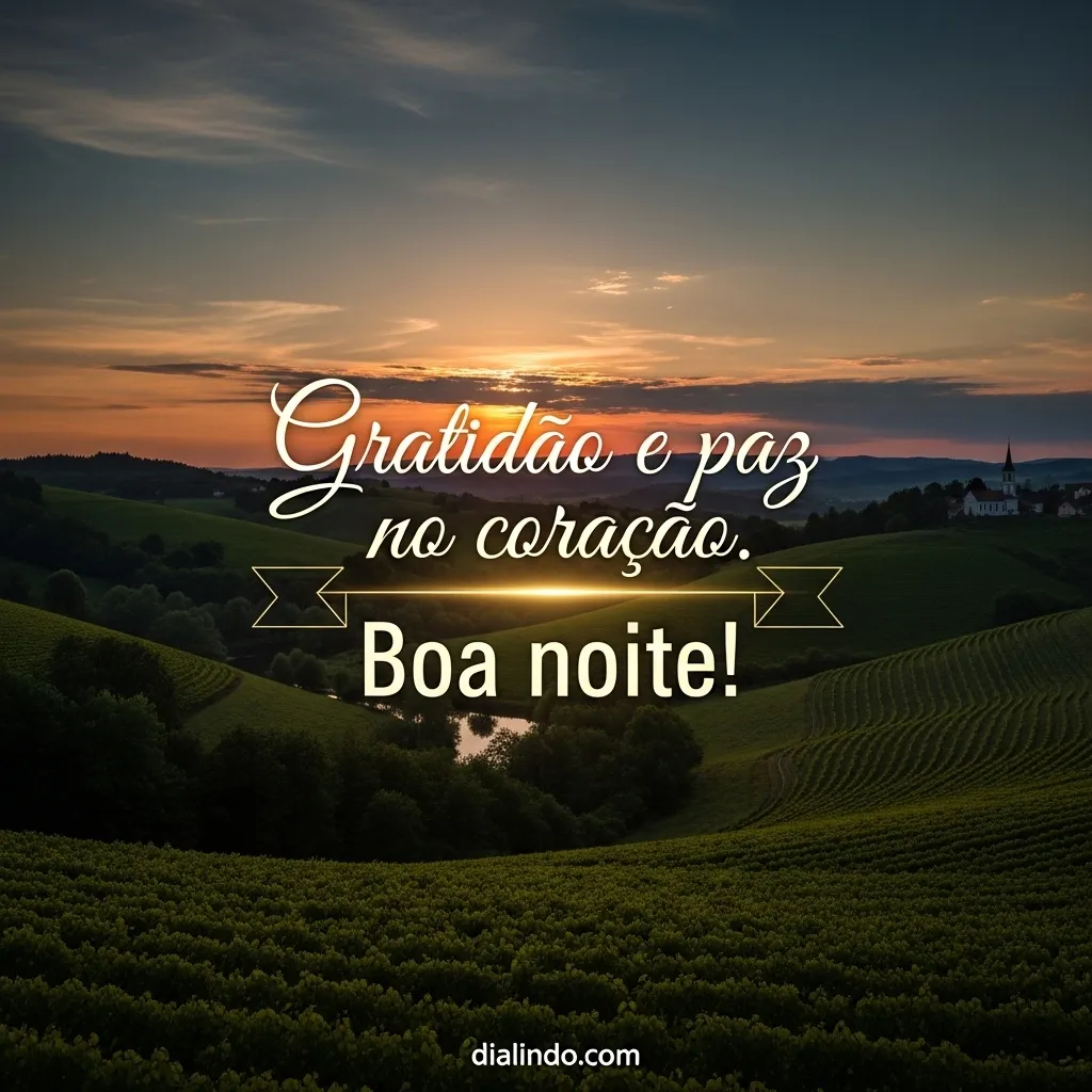 Coração Grato, Noite Serena