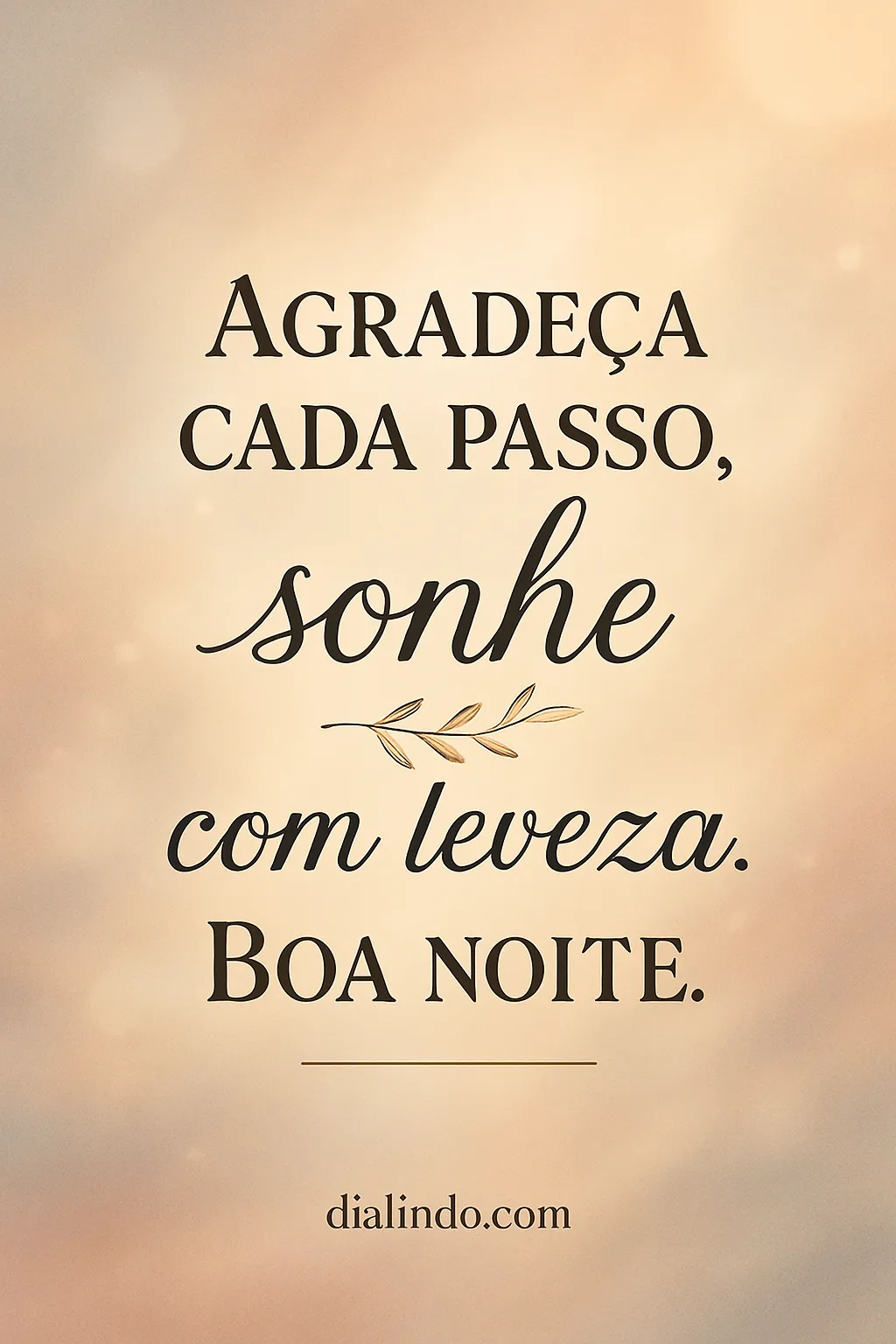 Gratidão Leve e Sonhos