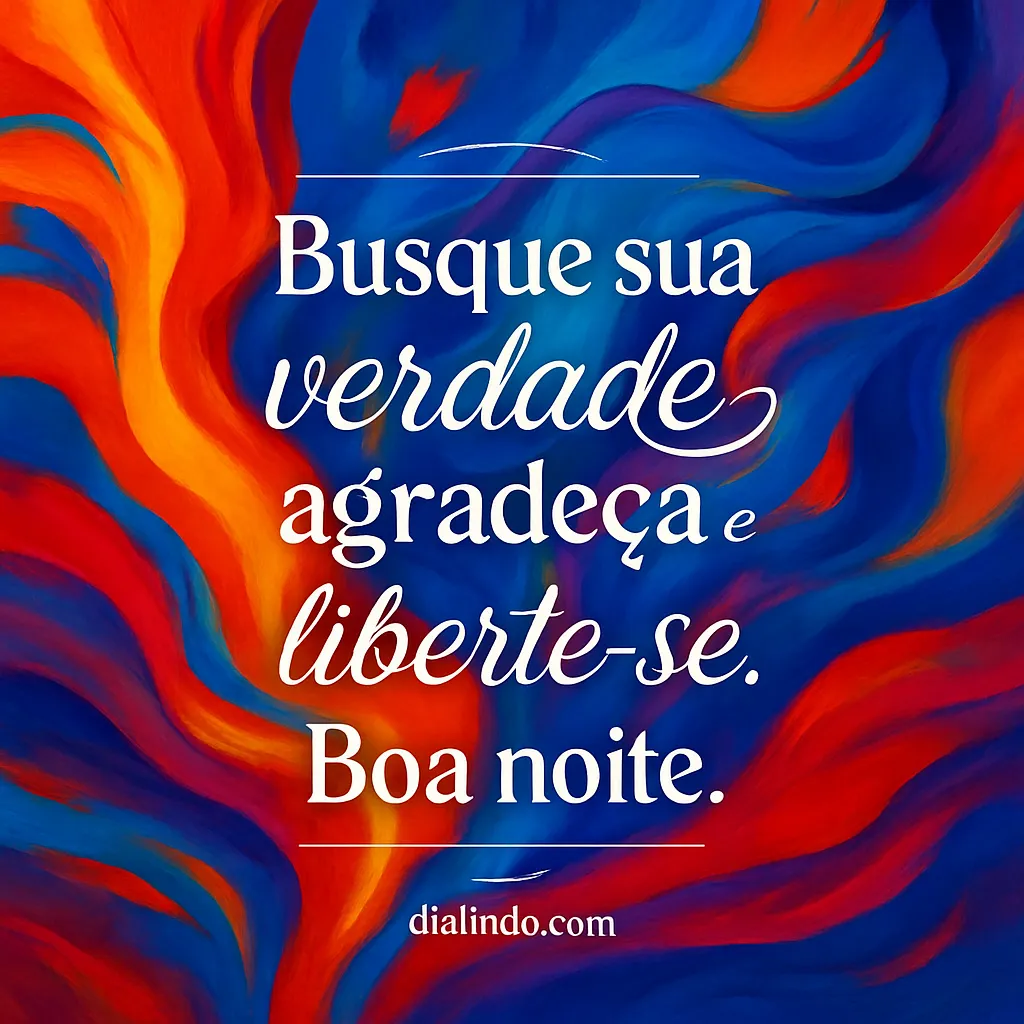 Gratidão, Libertação, Verdade