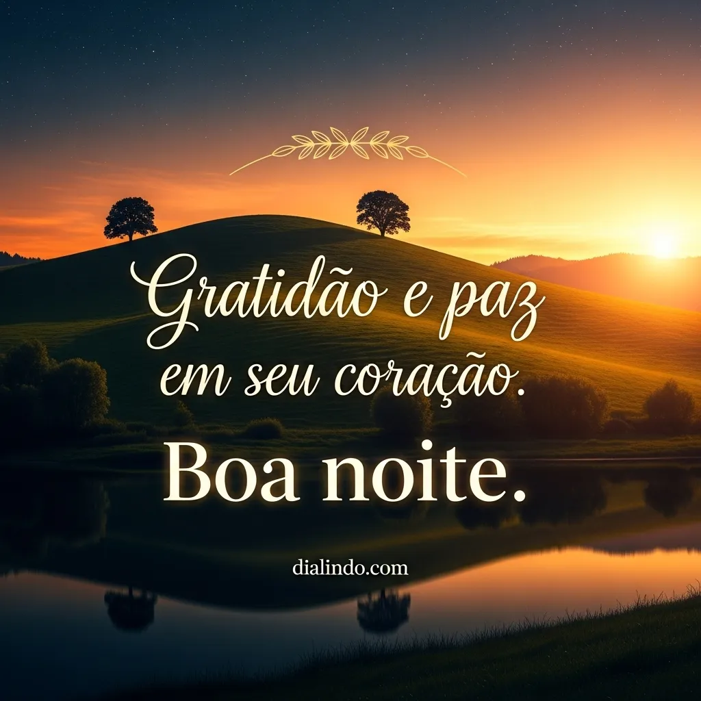 Paz Noturna Agradecida