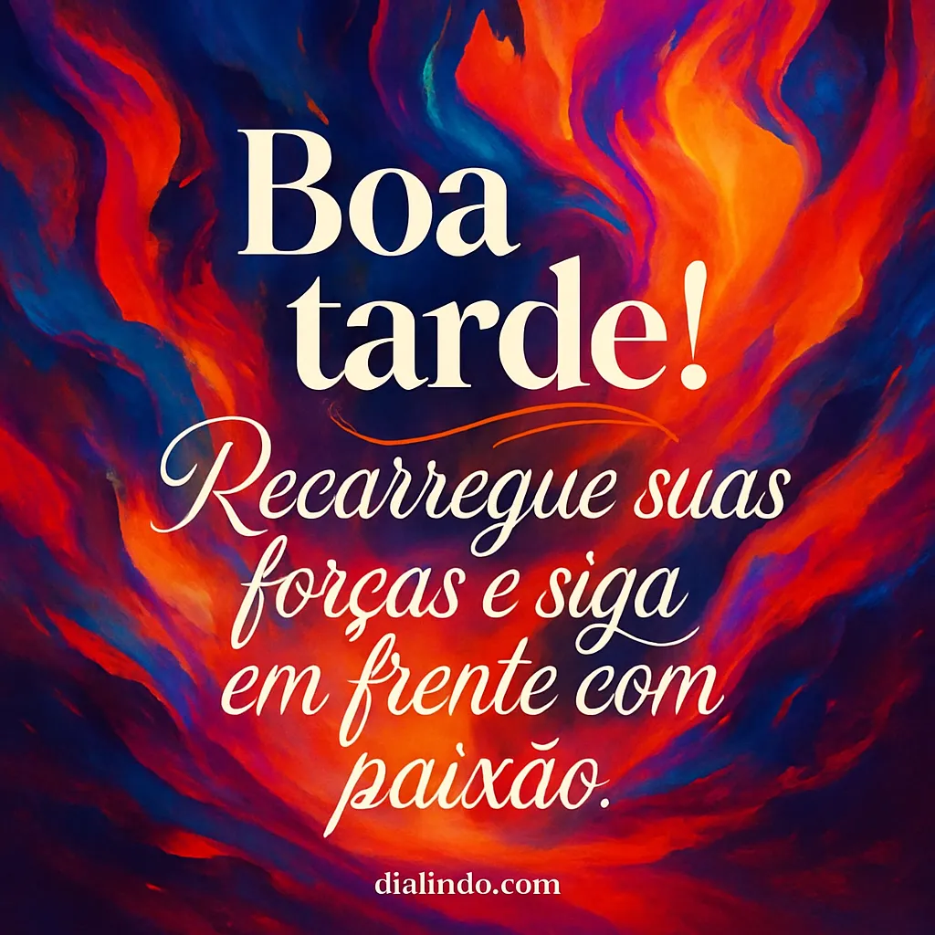 Recarregue e Siga Com Paixão