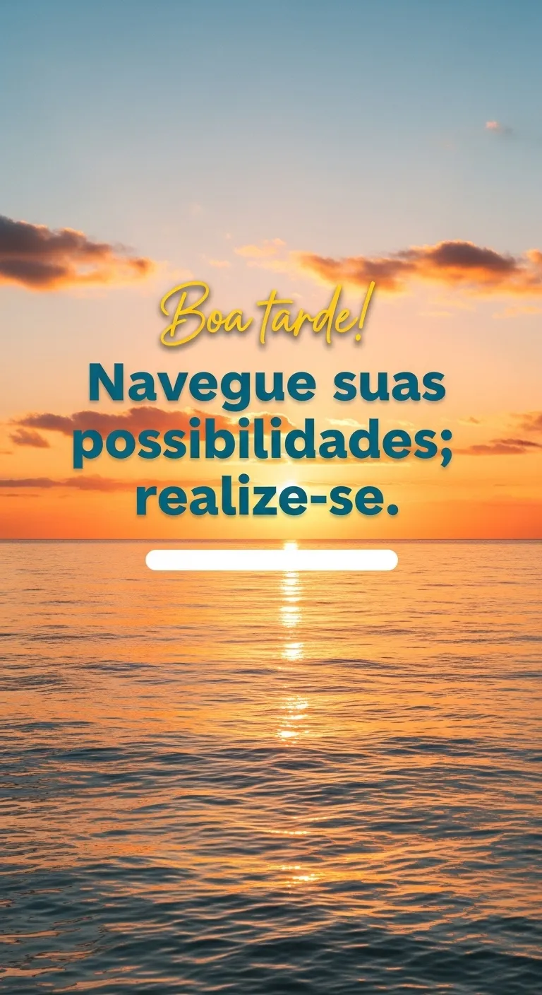 Navegue e Realize-se