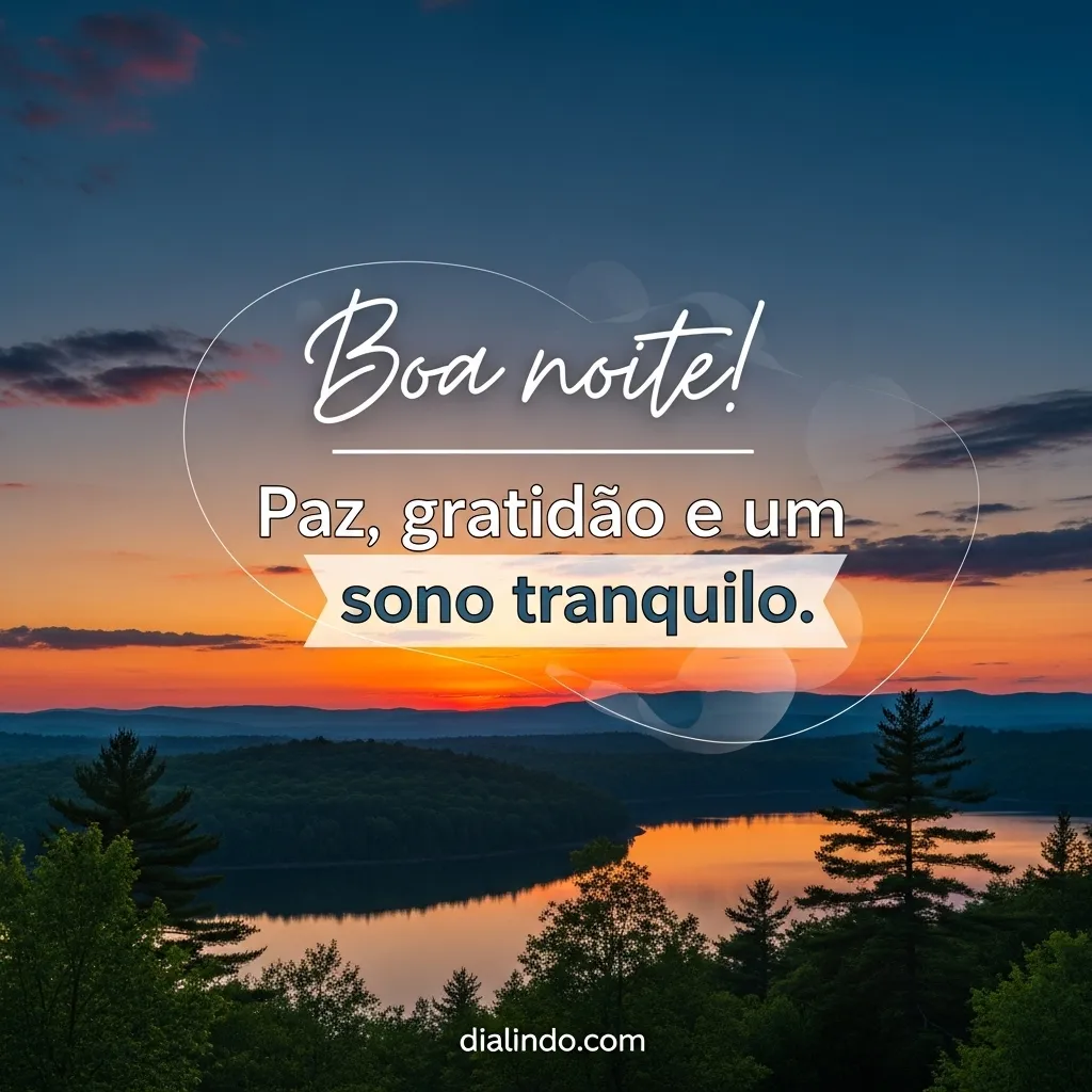 Noite Tranquila, Gratidão Profunda