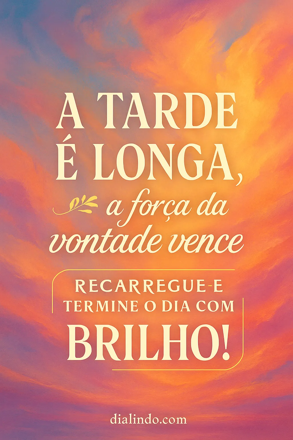 Brilho Pós-Tarde Longa