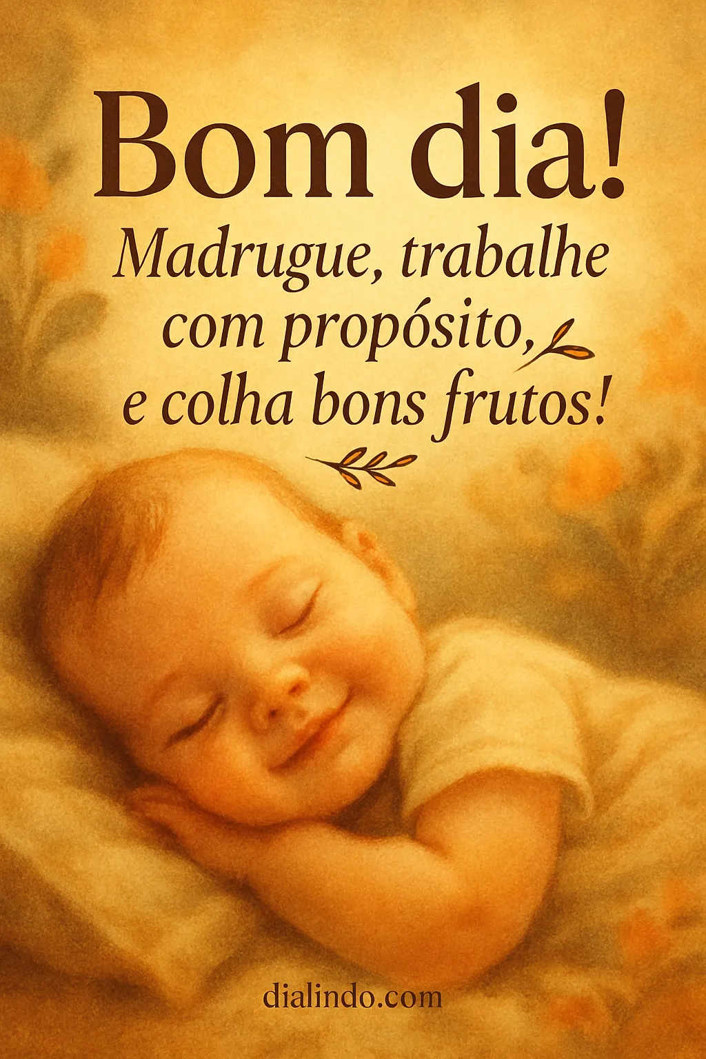 Madruga, Colhe Frutos