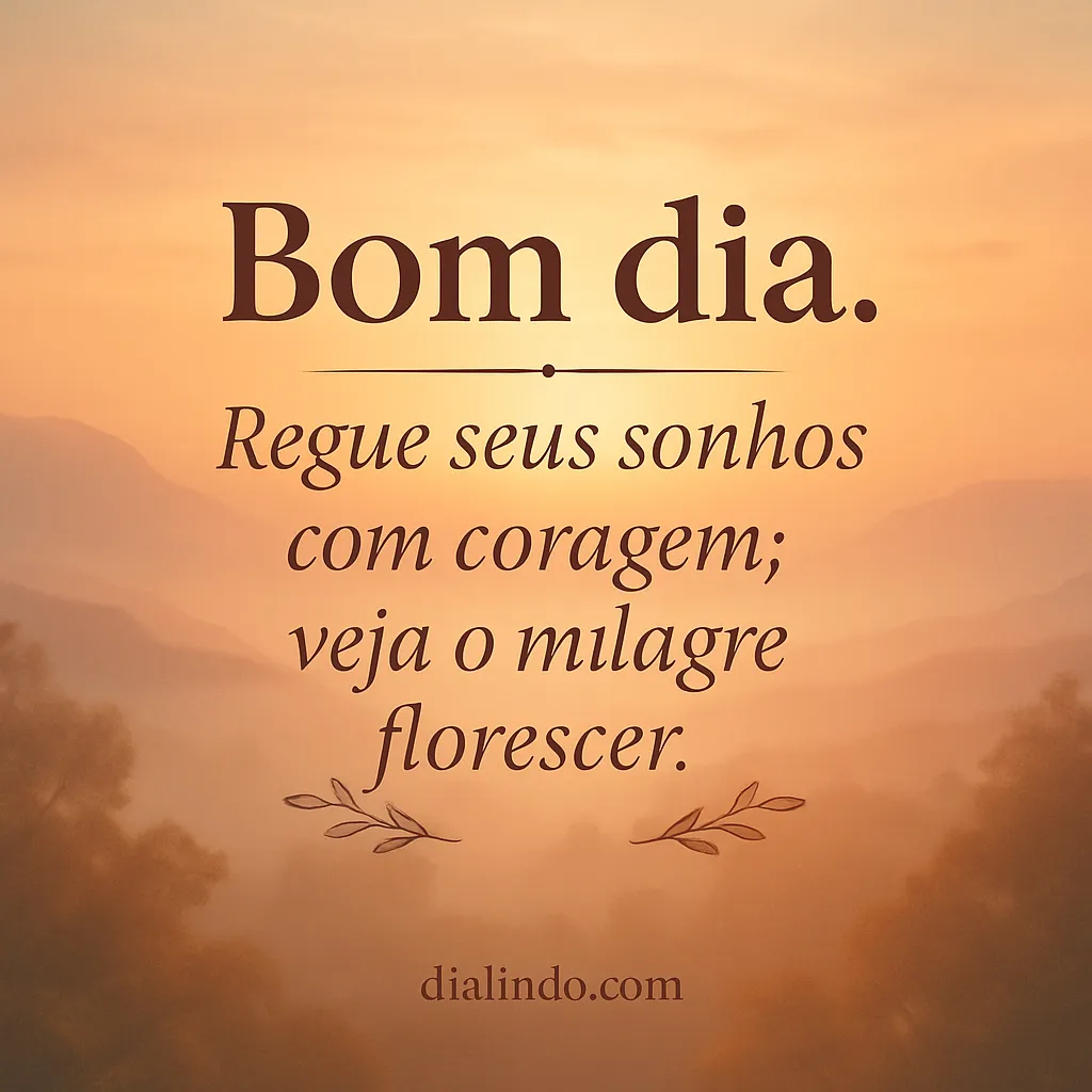 Coragem: Floresça seus Sonhos