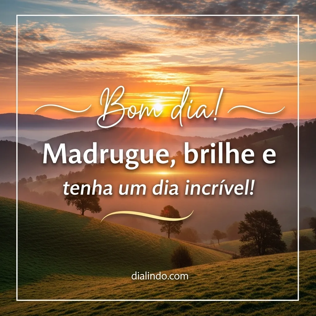 Madruga, Brilha, Incrivel!