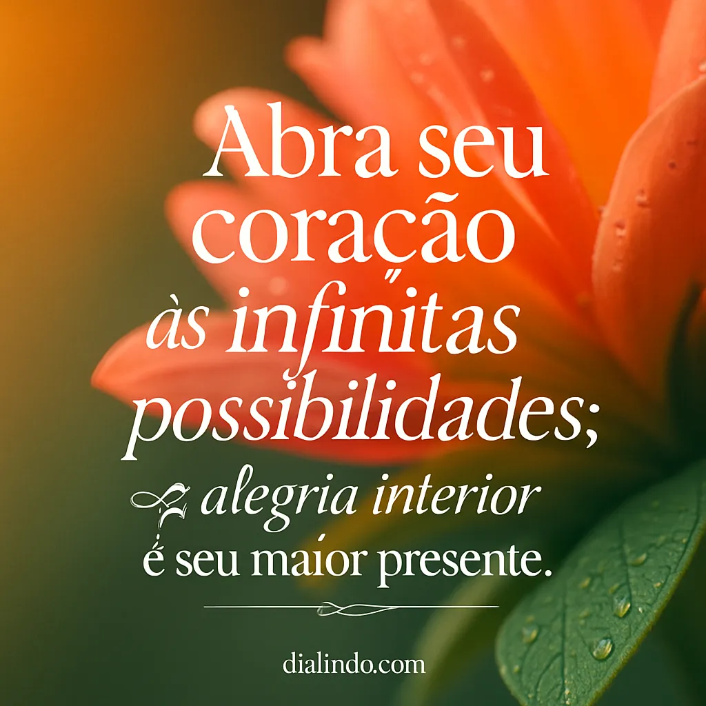 Alegria Infinita: Seu Presente