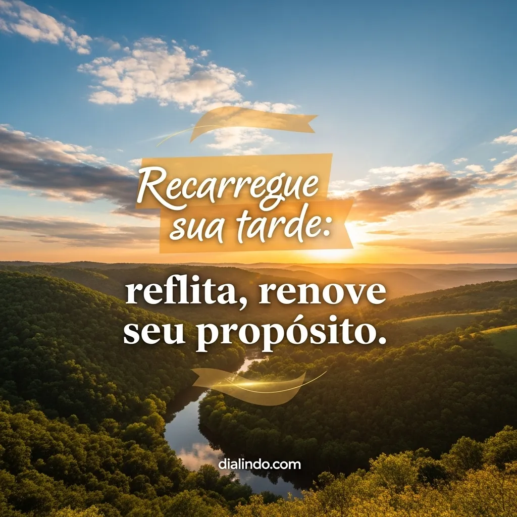 Recarregue seu Propósito