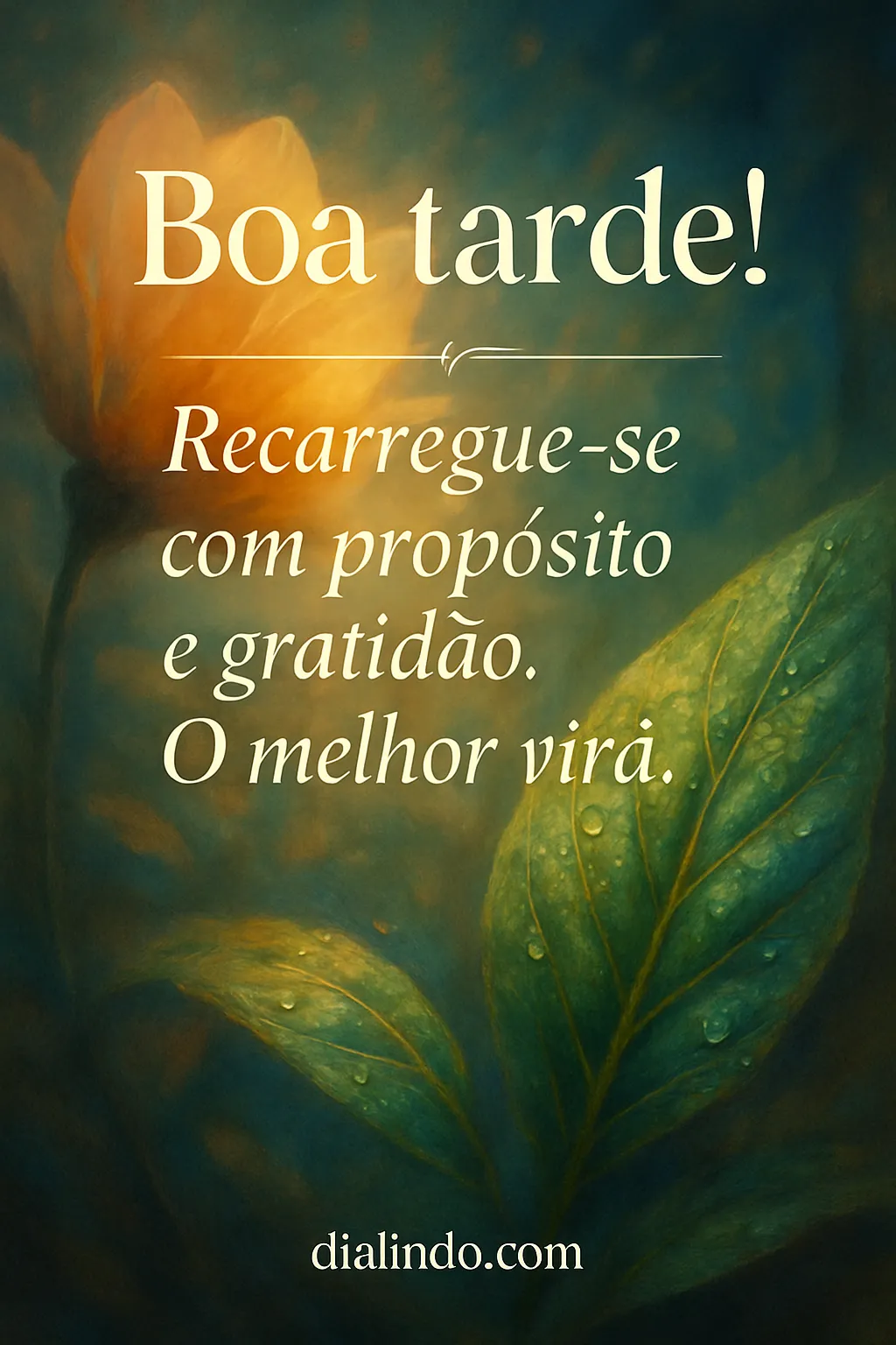 Recarregue: Propósito e Gratidão