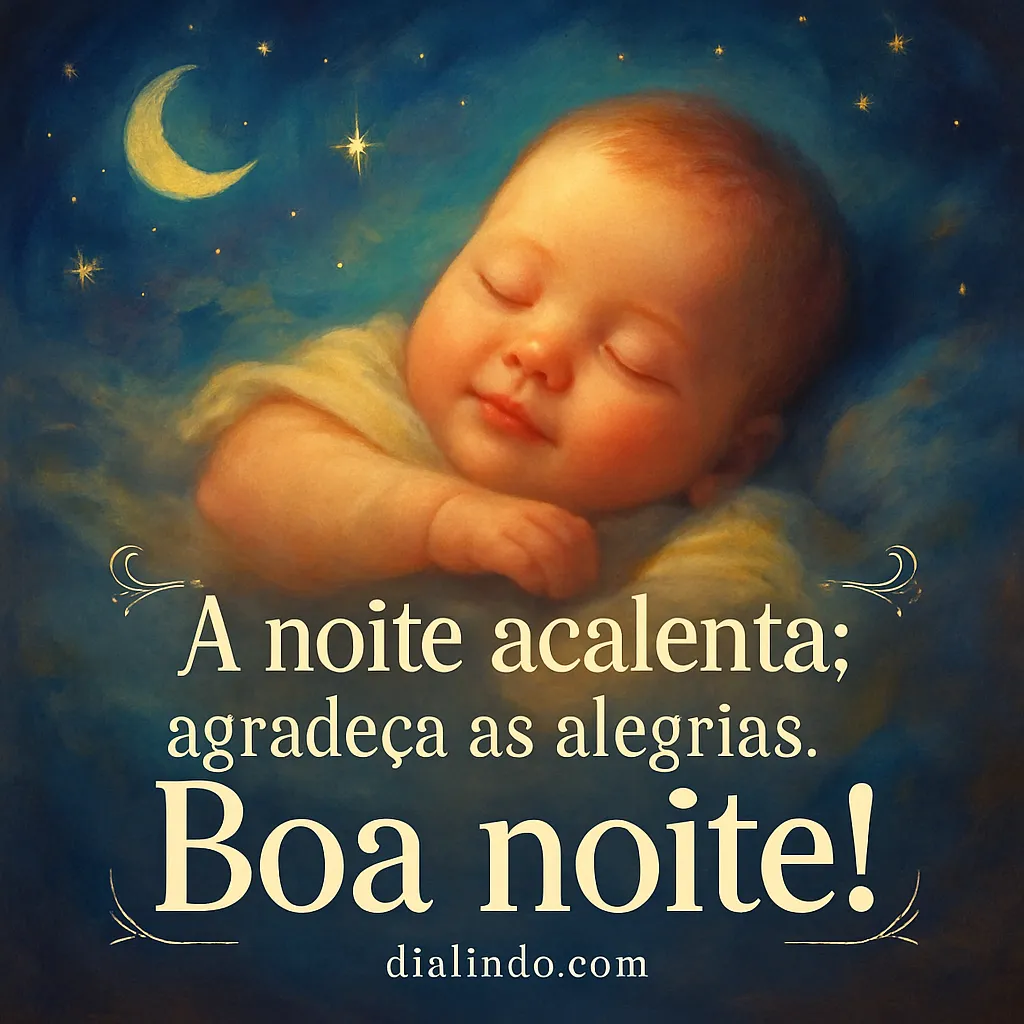 Gratidão Noturna Serenidade