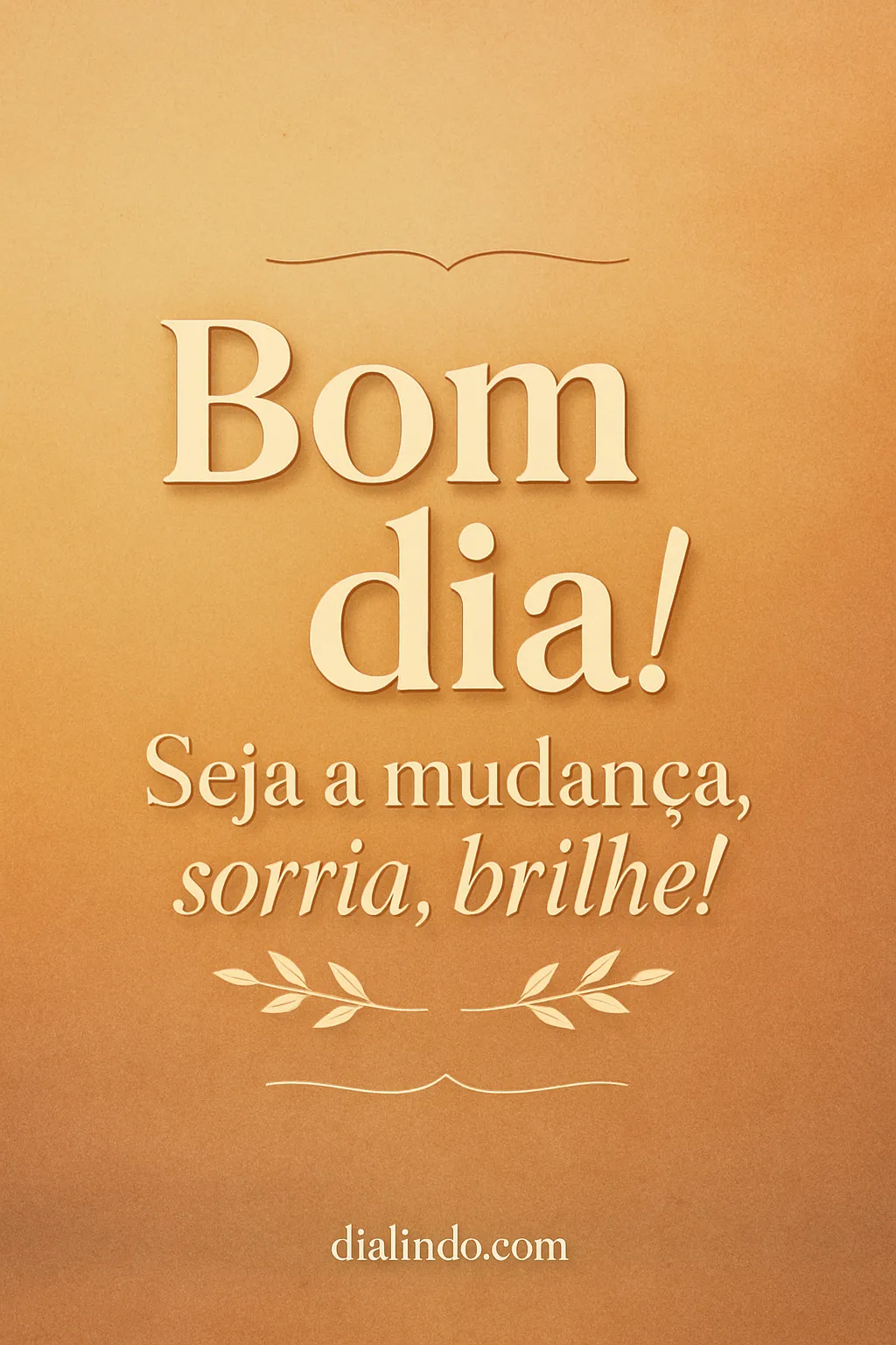 Seja o seu próprio Sol