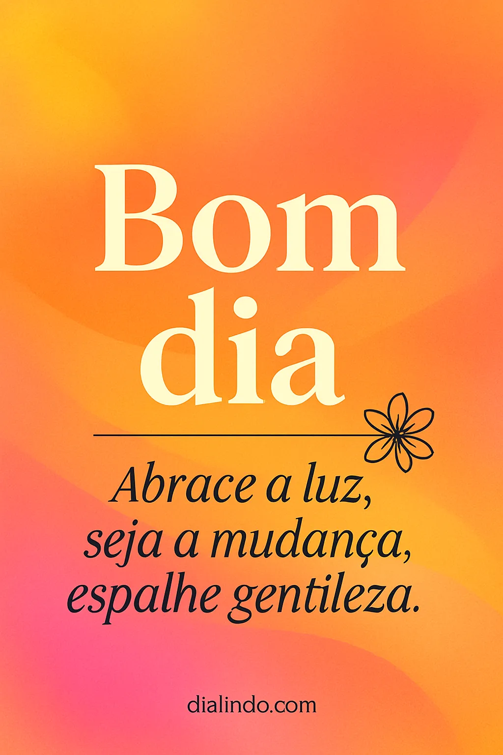 Gentileza Ilumina o Dia