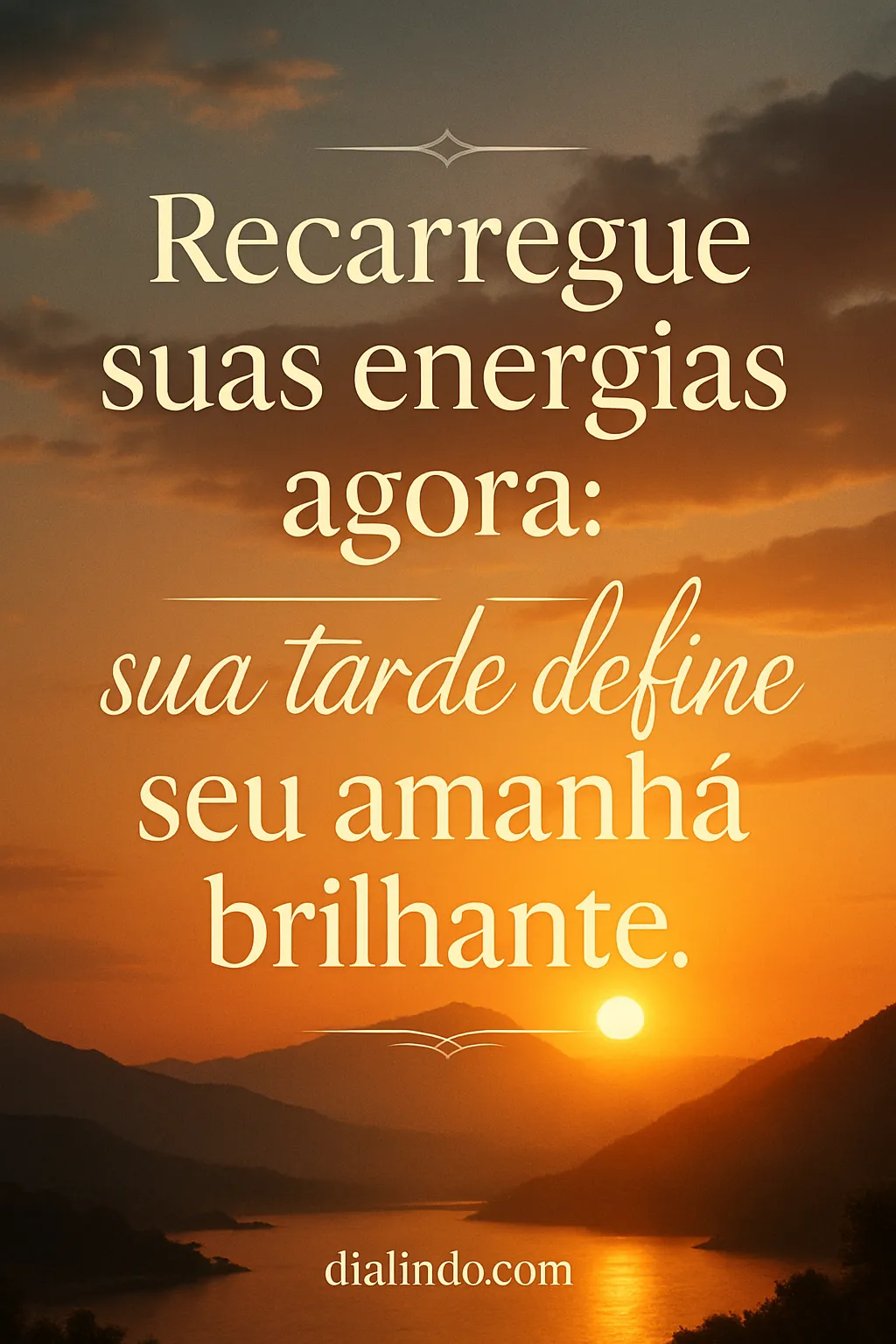 Recarga para Amanhã Brilhante