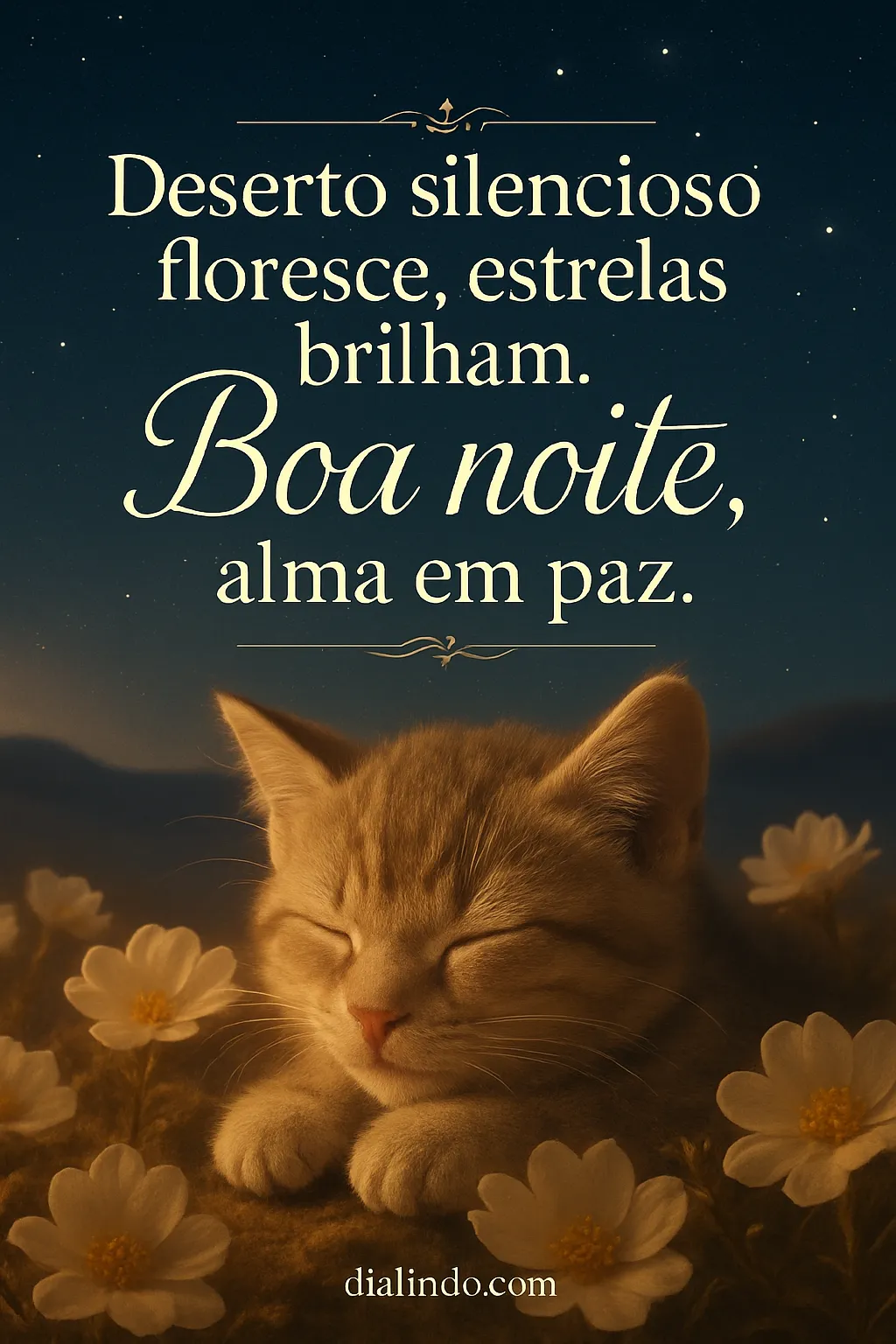 Florescer Silencioso Noturno