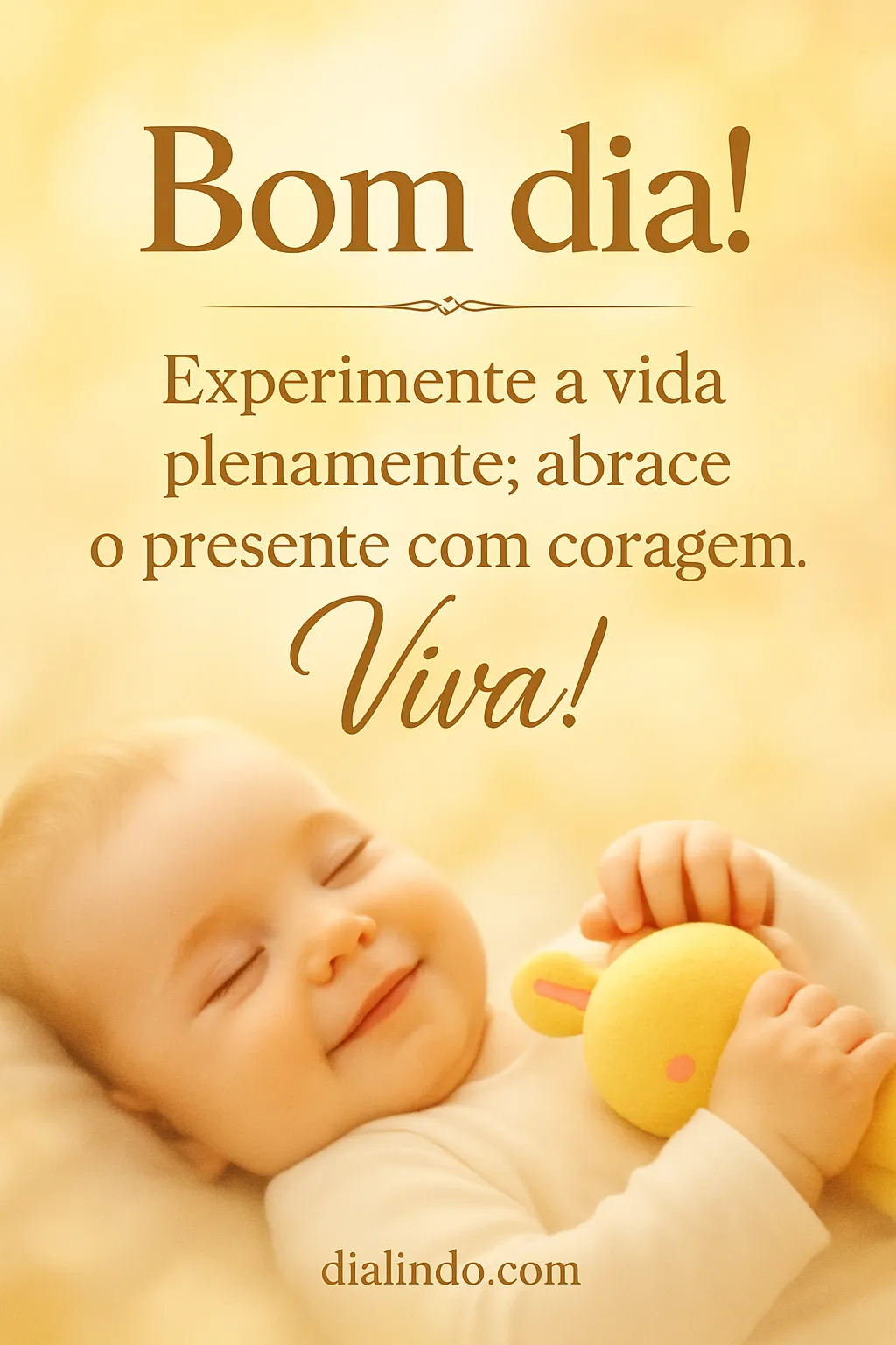 Viva o Presente Com Coragem