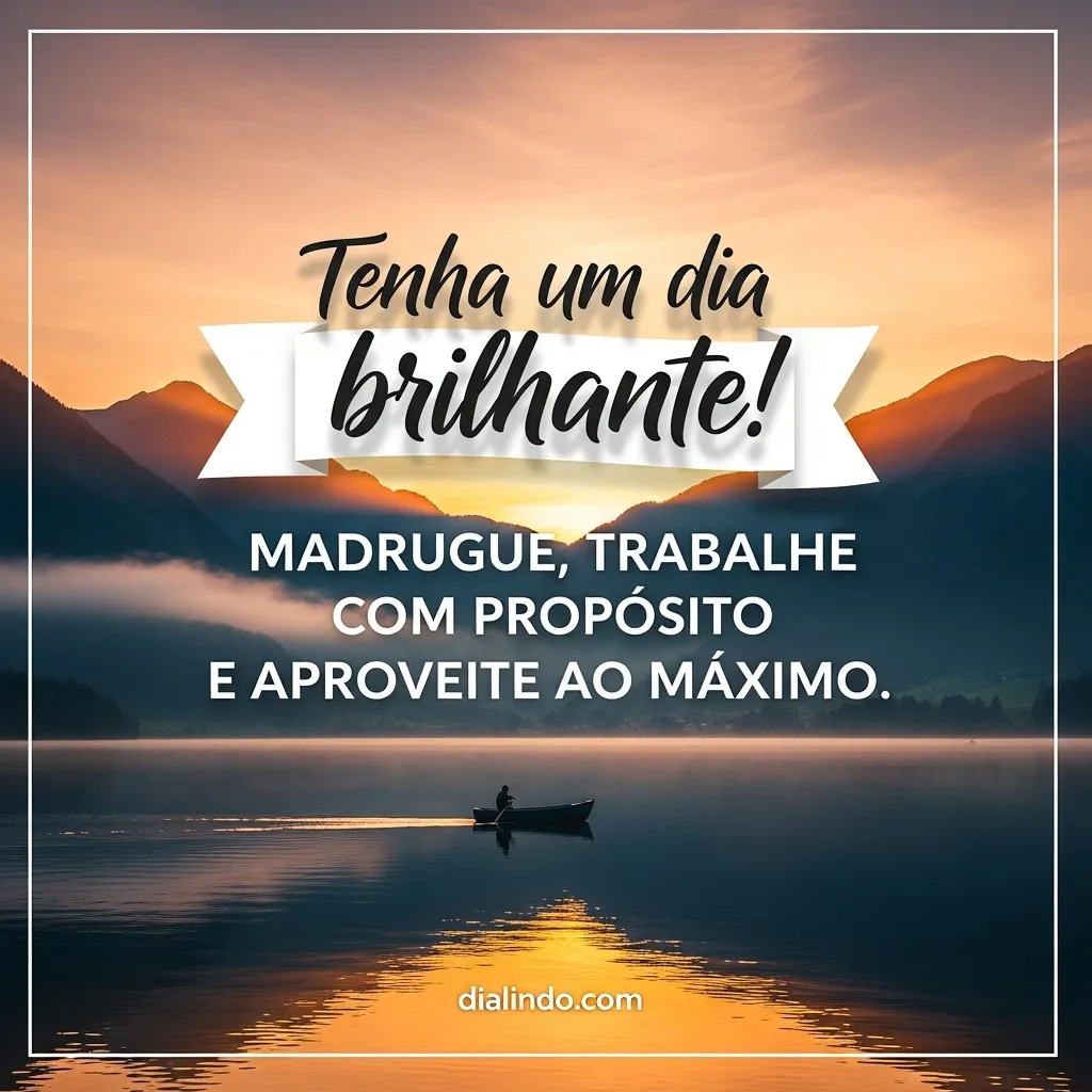 Brilho Matinal Produtivo