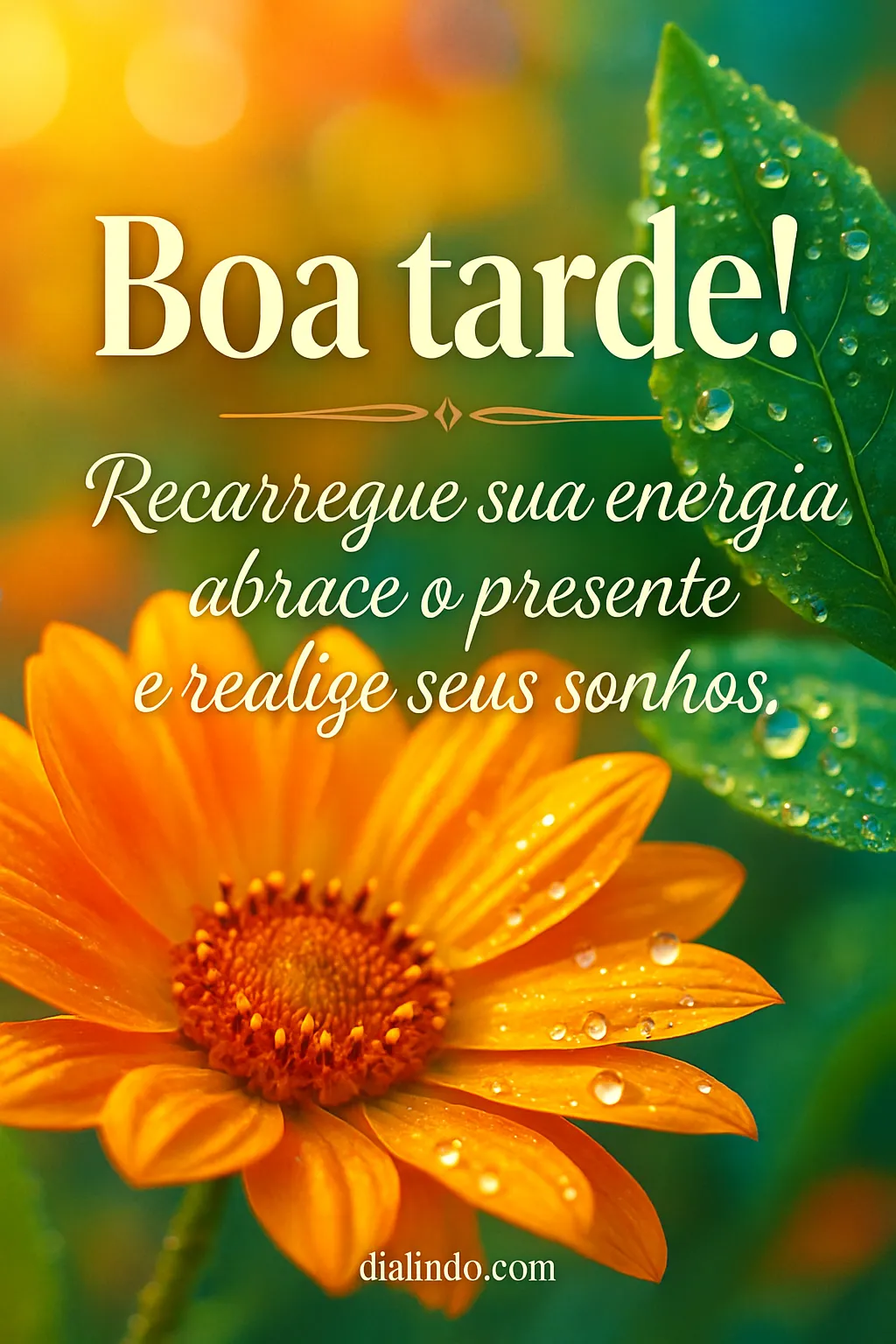 Recarregue e Realize