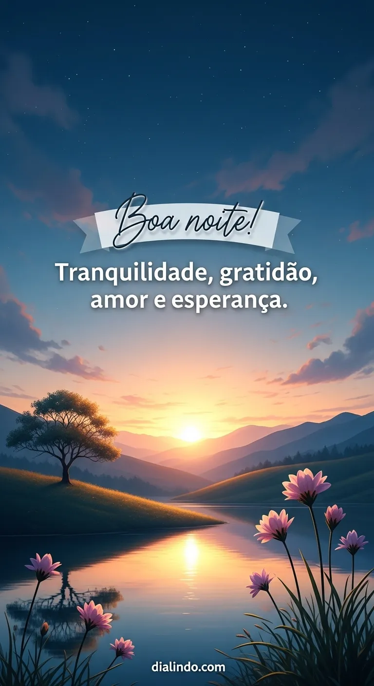 Abraço Noturno Sereno