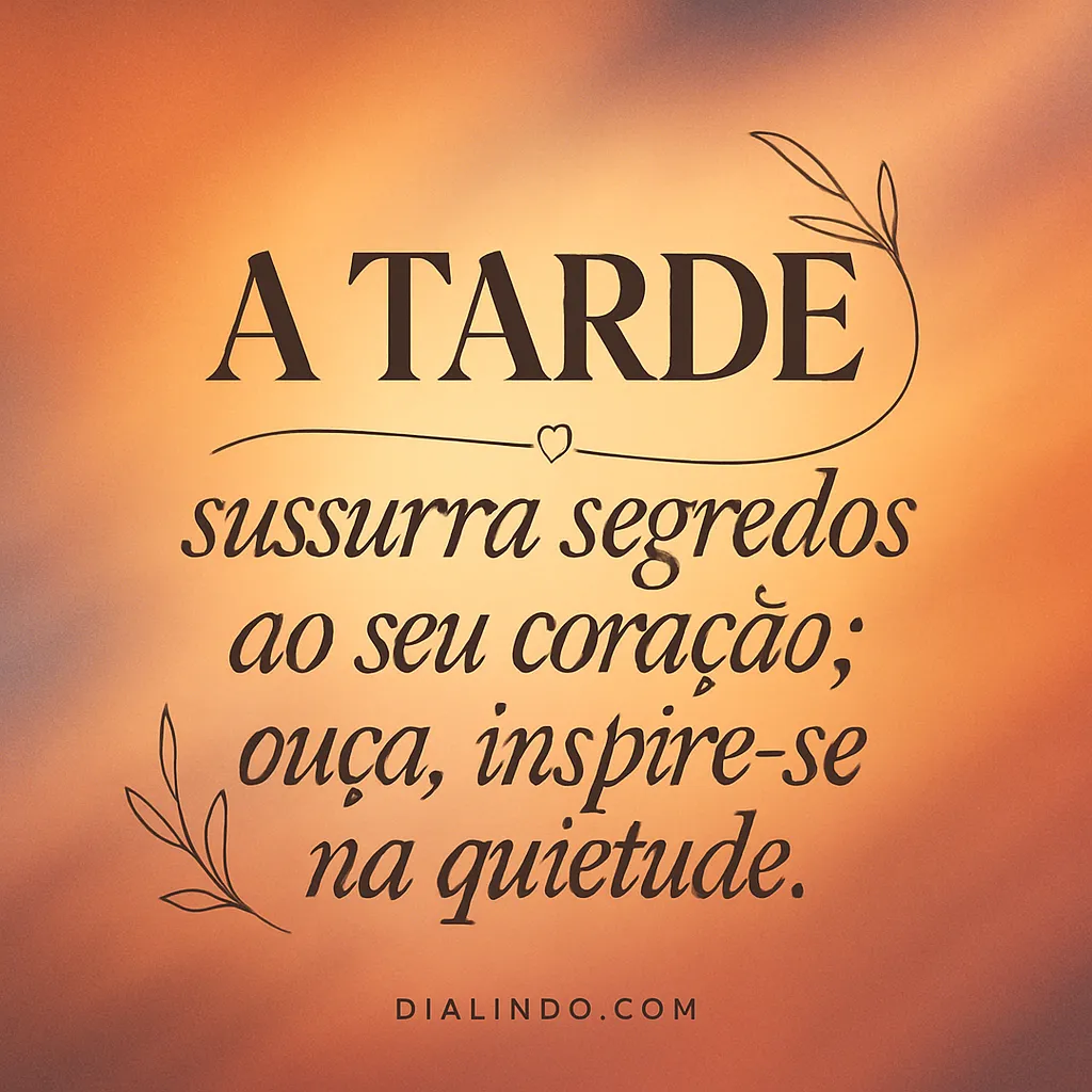Sussurros da Tarde Quieta