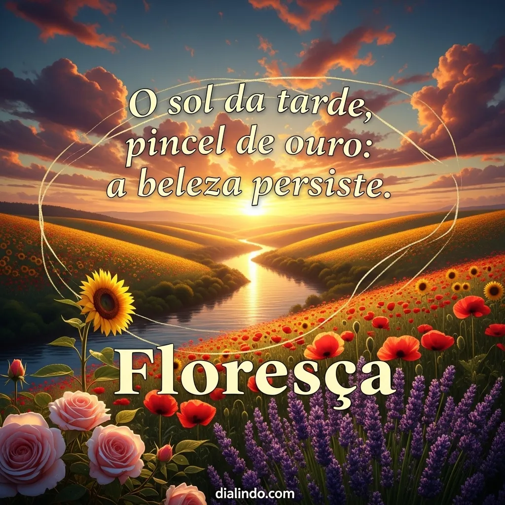 Pintura Dourada da Persistência