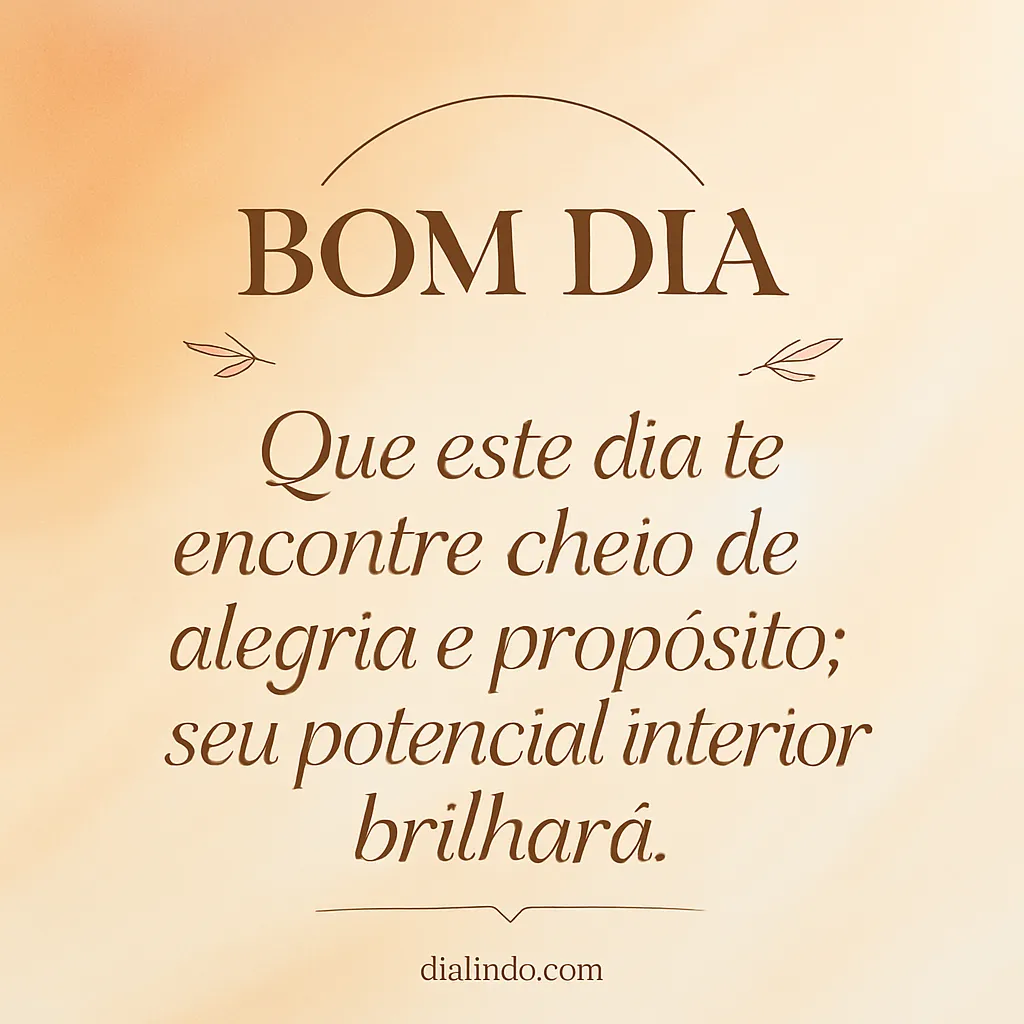 Brilho Interior em Ação