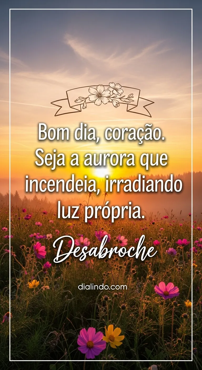 Aurora do Coração Desabrocha