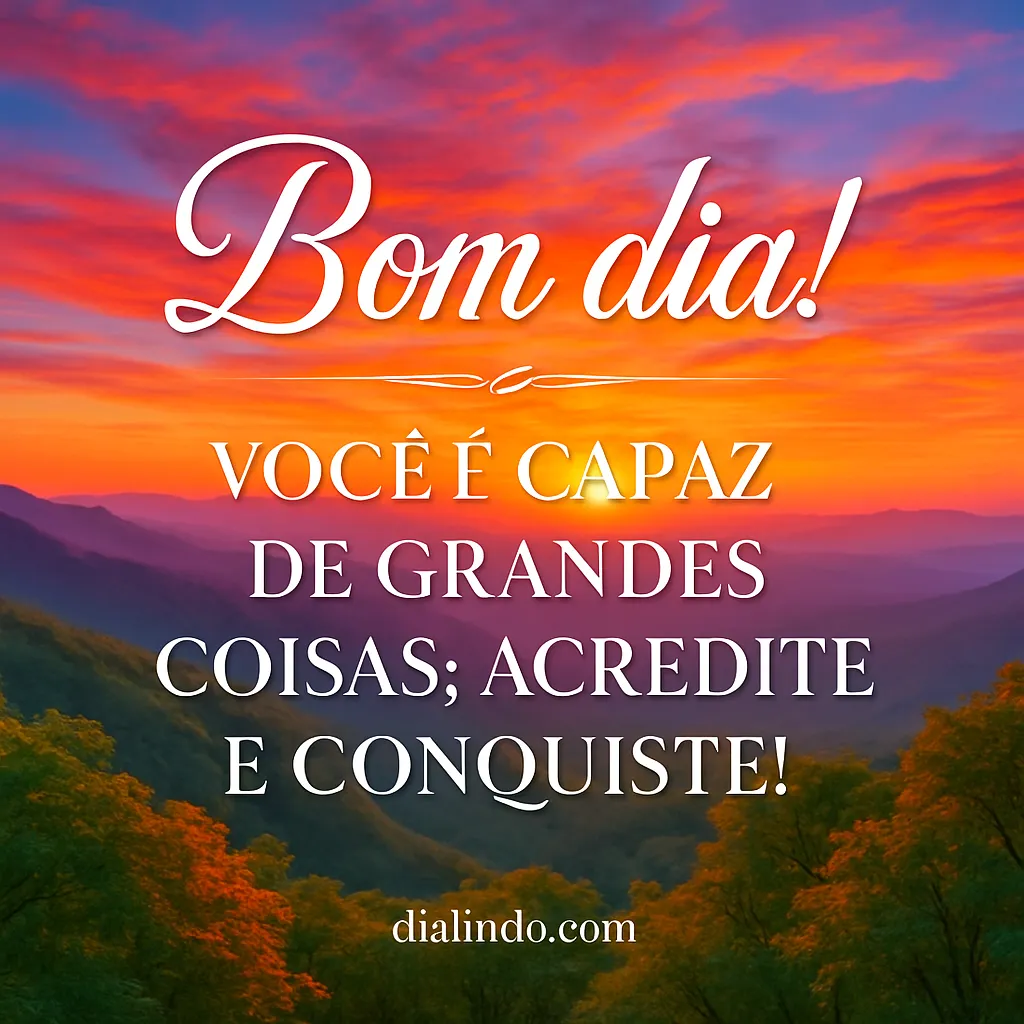 Acredite e Conquiste