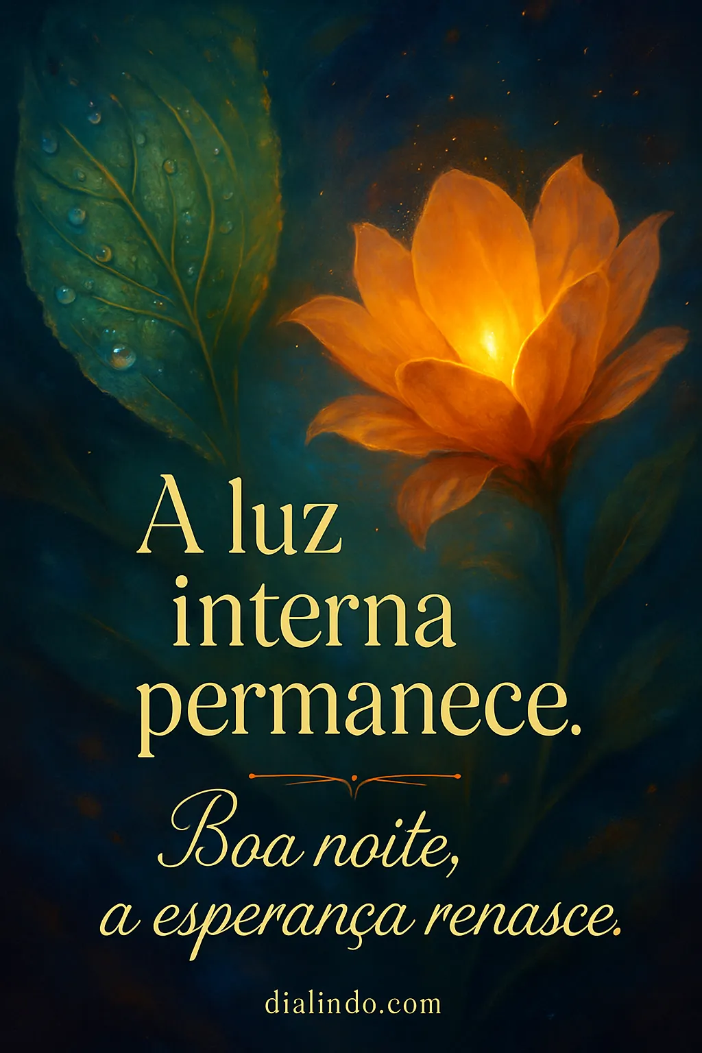 Luz Interna, Esperança Nova