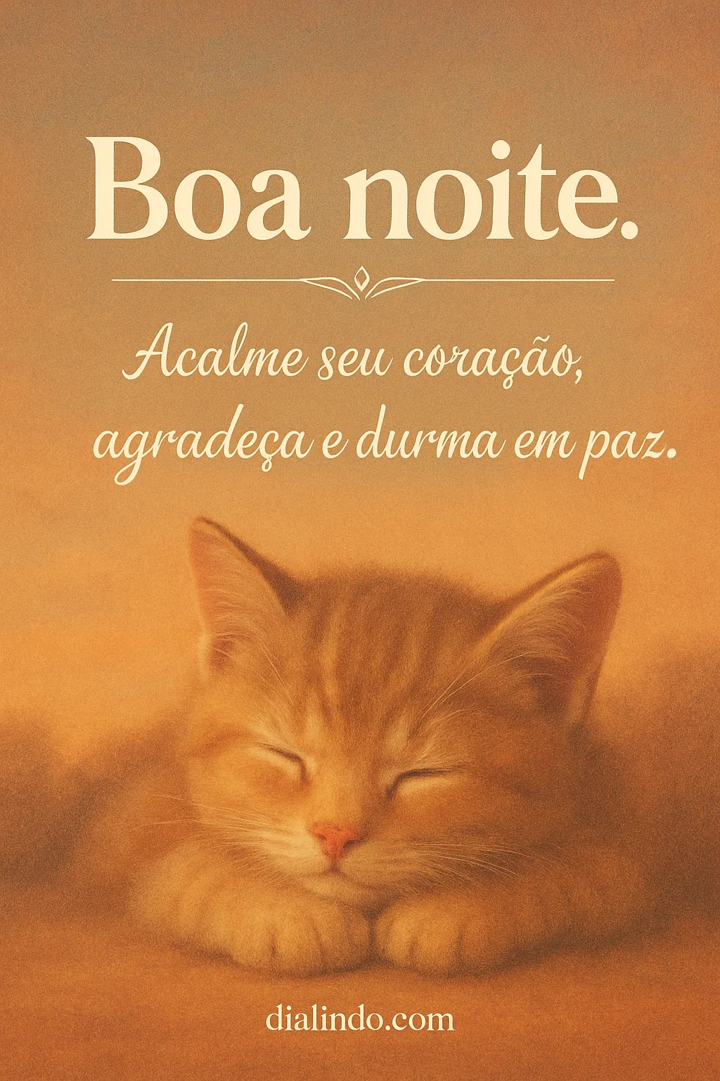 Gratidão Noturna Serenidade