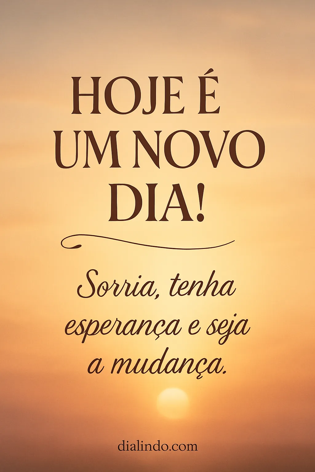 Novo Dia, Nova Esperança