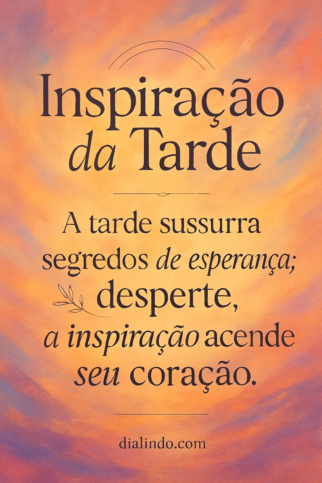 Sussurros da Esperança Crepuscular