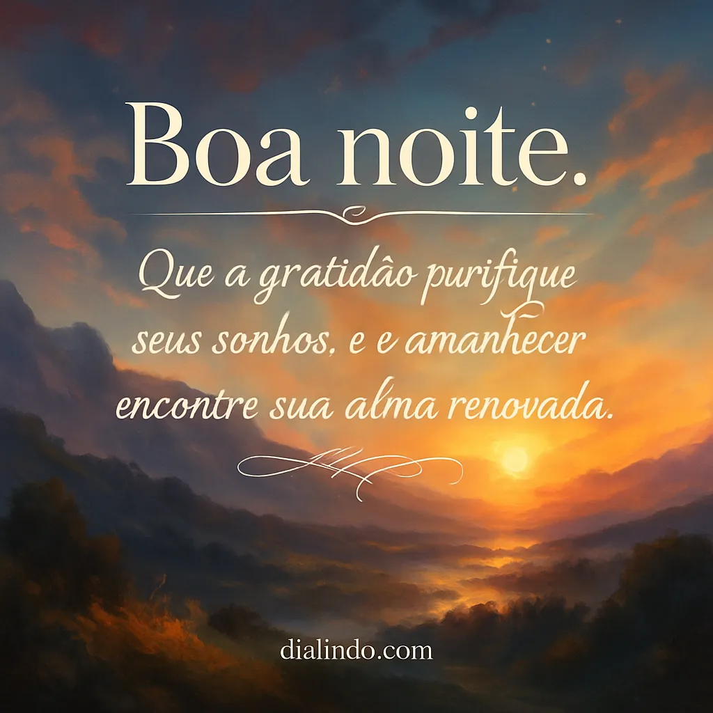 Gratidão: Alma Renovada