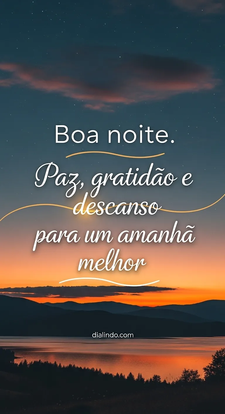 Descanso para um Amanhã Melhor