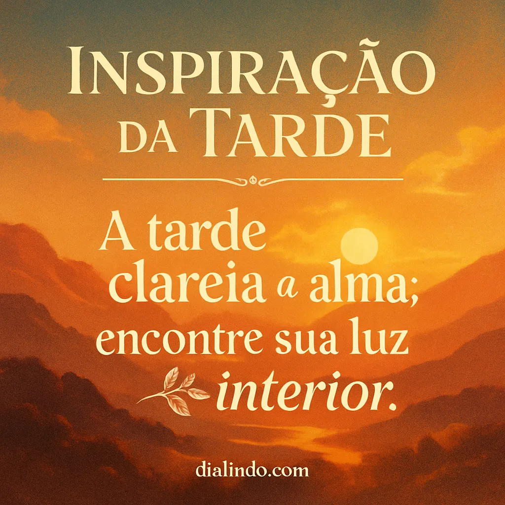 Claridade Vespertina Interior