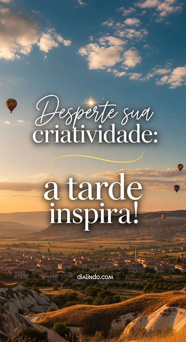 A Tarde Criativa Desperta